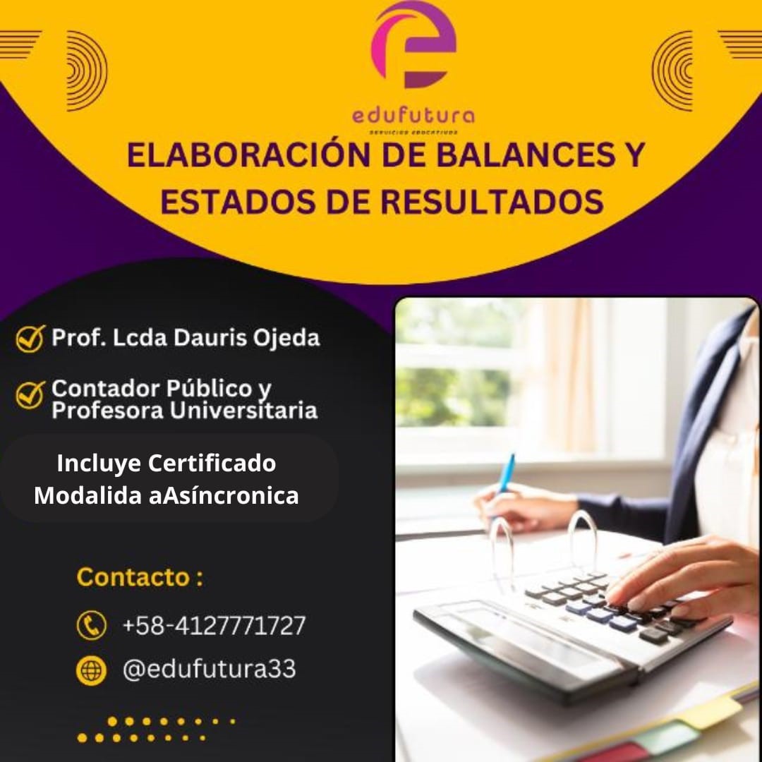 Elaboración de Balances y Estados de Resultados