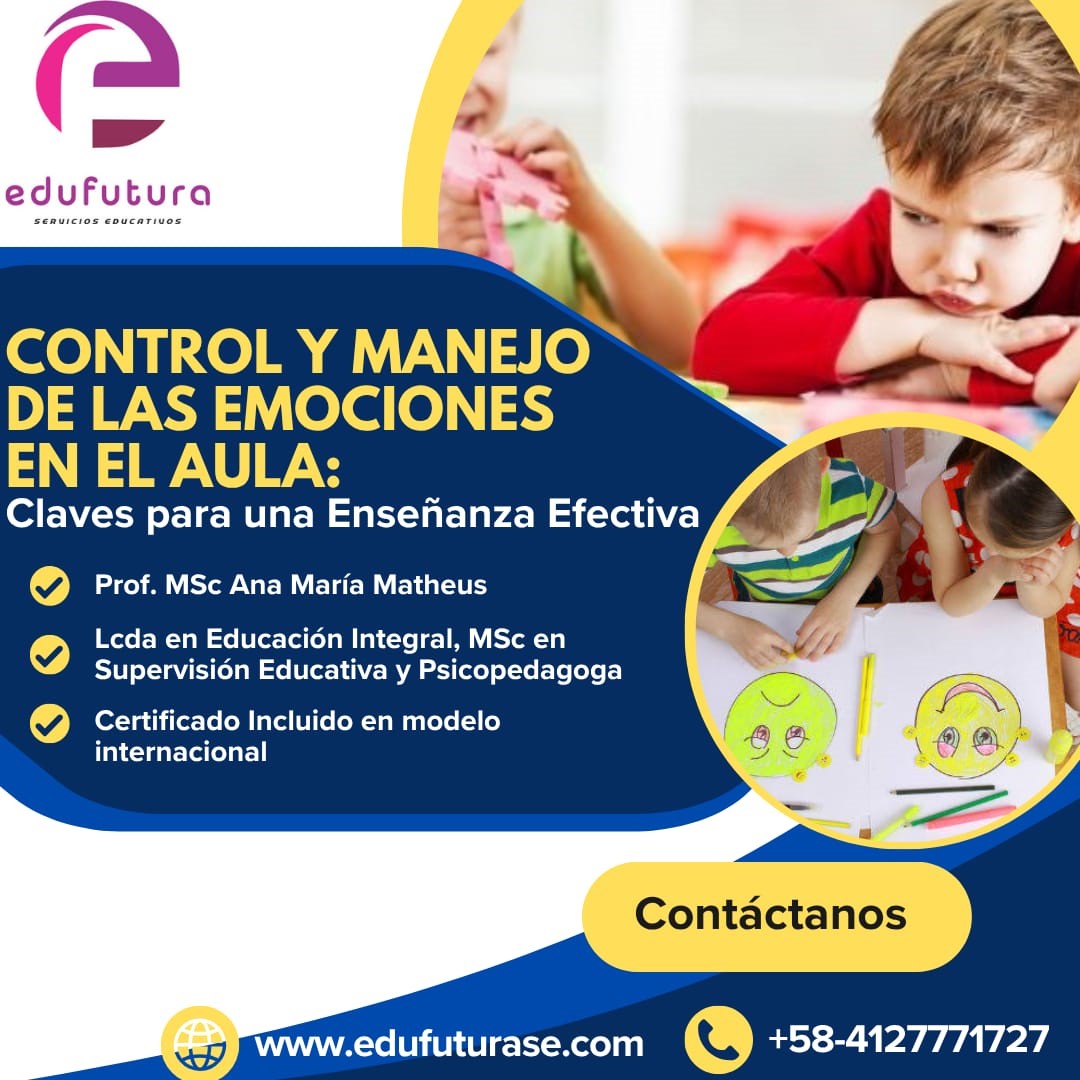 Control y Manejo de las Emociones en el Aula: Claves para una Enseñanza Efectiva